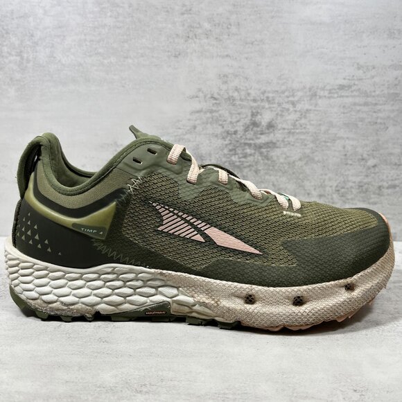 Altra Timp 4 Trail Running Shoes - Women's Size 8.5 - Green - Picture 4 of 9